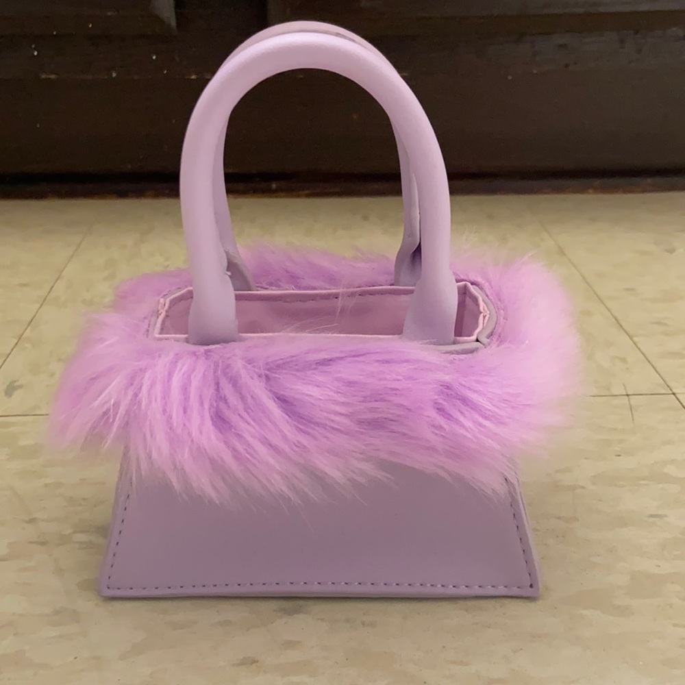 Mini purple bag from PRETTY LITTLE THING.
